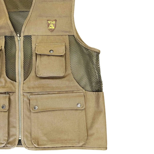 Savex Fileli Kum Avcı Yeleği (27160) - 6