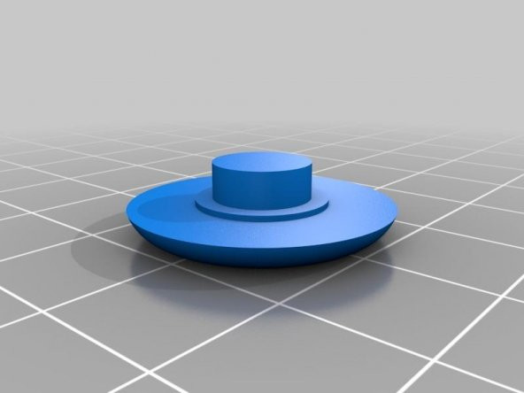 Basit Fidget Spinner - 608Rs Rulman Plastik Aparat - 5