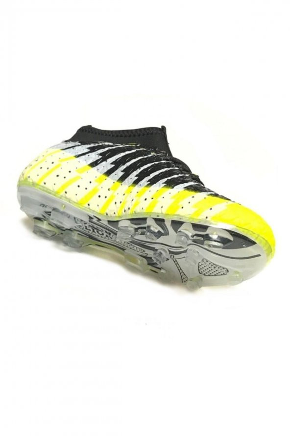 Lion 1453 Çoraplı Erkek Krampon Sarı Siyah - 5