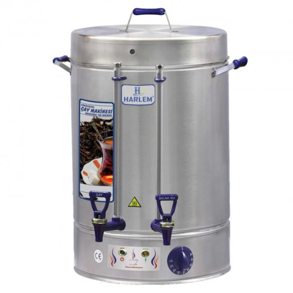 Harlem 120 Bardak Elektrikli 13 L Çay Makinesi Inox