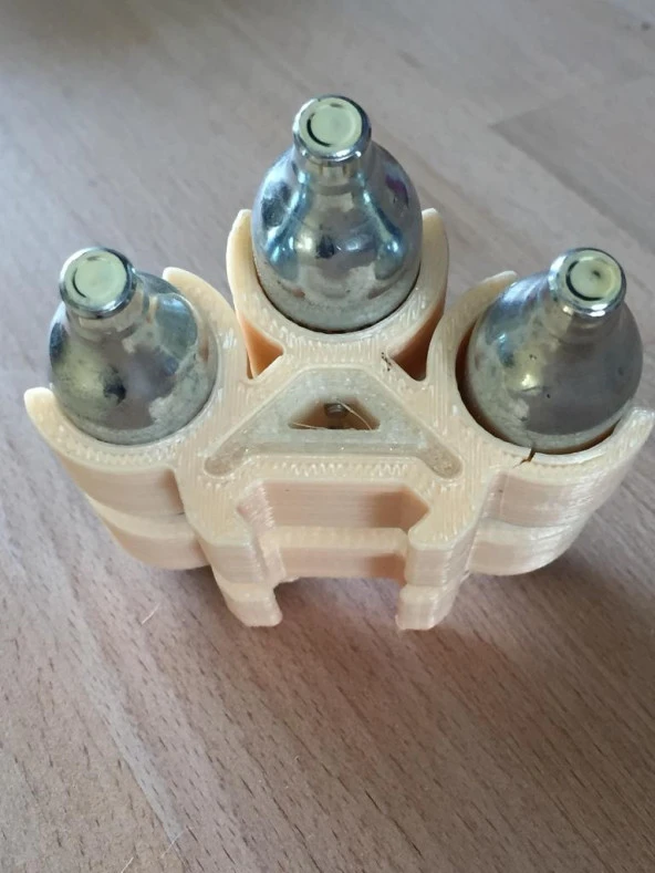 12 Gram Co2 Kapsül P-Rail Tutucu Plastik Aparat
