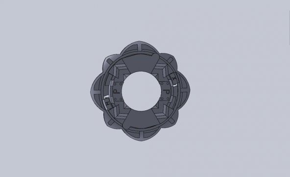 Hex Frame - Beyblade Seri Plastik Aparat - 1