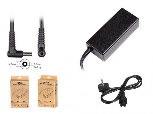 Asus Vivobook 16X M1603Q, M1603QA, M1603QA-MB137 Adaptör, Şarj Cihazı 90W - 3