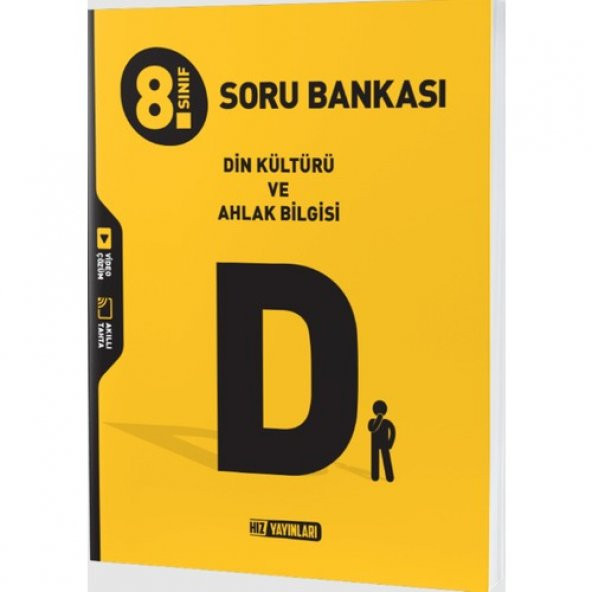 Hız Yayınları 8. Sınıf Din Kültrür S.B.