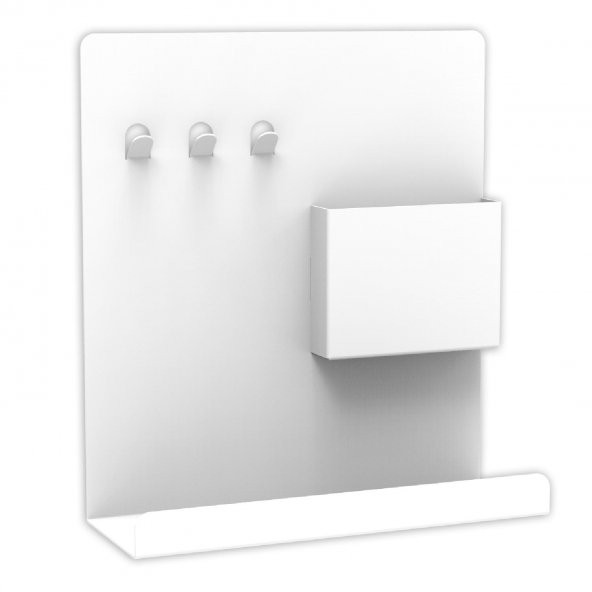 RAFLI ANAHTARLIK MODEL 2 BEYAZ - 2