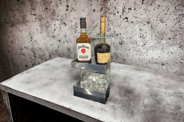 2 KATLI 20X20 MUTFAK VE BANYO TEZGAHÜSTÜ DÜZENLEYİCİ GÜMÜŞ - 5