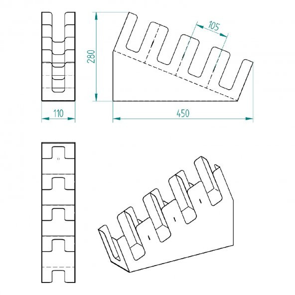 BARDAK ÜNİTESİ 16OZ SİYAH - 2