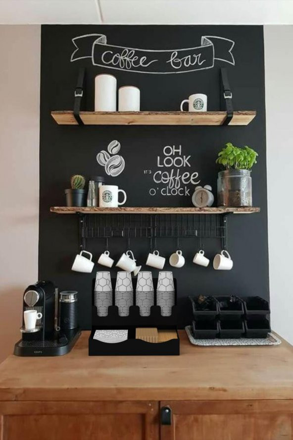 KARTON BARDAKLIK/KARTON BARDAK STANDI / BARDAK ŞEKER KARIŞTIRICI/ORGANİZER RAF - 2