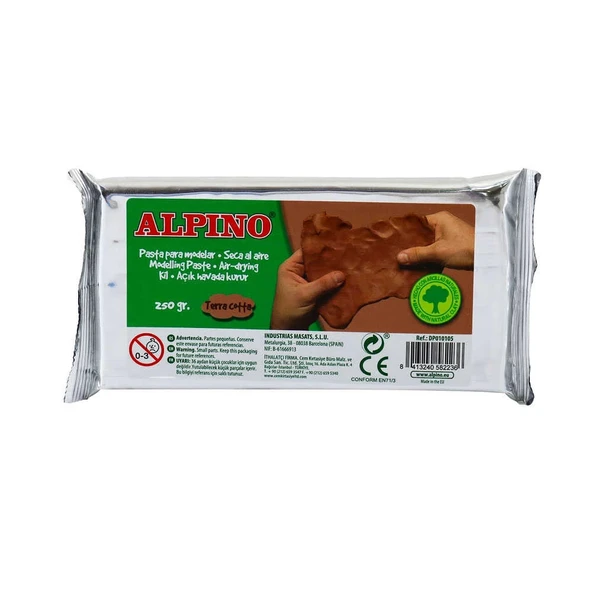 Alpino Şekillendirme Kili 250 gr Kahve - 2