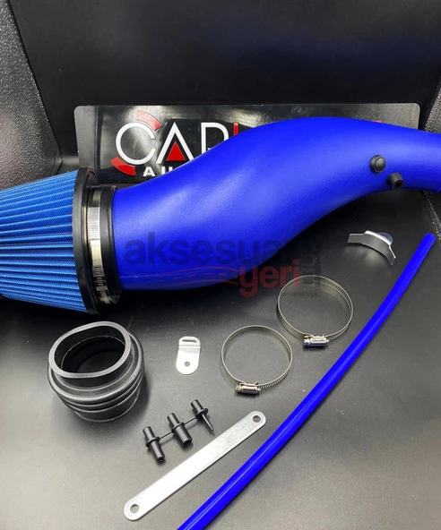 Honda Civic 1992-2000 Simota Big Tube Spor Hava Filtresi Mavi Renk - 3