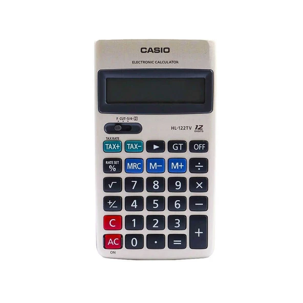 Casio HL122TV Hesap Makinesi 12 Hane Pilli - 2