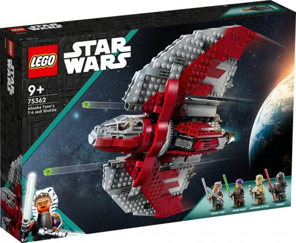 LEGO Star Wars 75362 Ahsoka Tanos T-6 Jedi Shuttle ürün görseli 1
