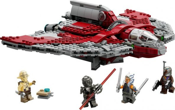 LEGO Star Wars 75362 Ahsoka Tanos T-6 Jedi Shuttle - Resim 3