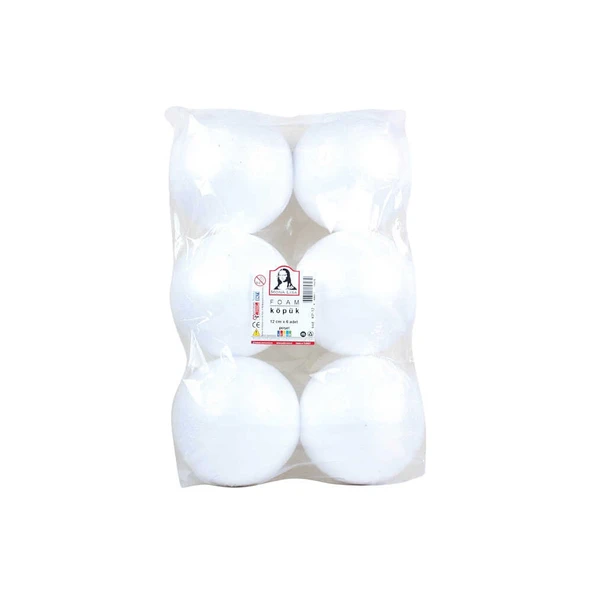 Südor Köpük 12 Cm 6'lı Poşet - 2