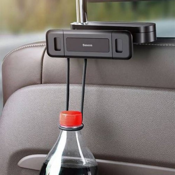 Baseus Araç Tablet Tutucu Arka Koltuk Tablet Tutucu Ayarlanabilir Telefon Tablet Tutucu 4.7-12.3 in - 6