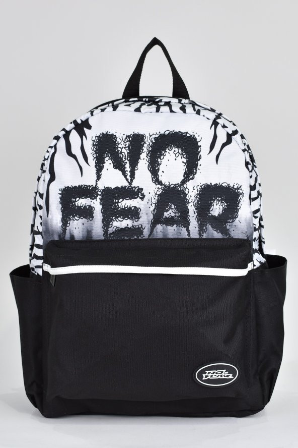 No Fear 2li Unisex Okul Seti Okul Çantası ve Kalemlik Siyah 03574 - 2