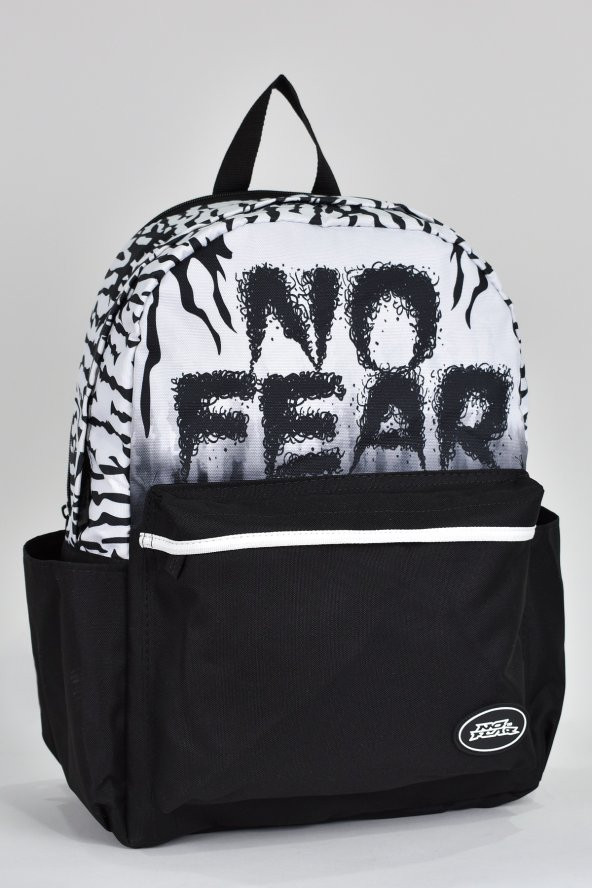 No Fear 2li Unisex Okul Seti Okul Çantası ve Kalemlik Siyah 03574 - 5