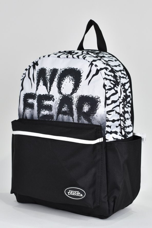 No Fear 2li Unisex Okul Seti Okul Çantası ve Kalemlik Siyah 03574 - 6