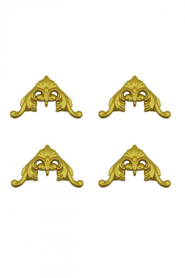 Dekoratif Motif Altın 4lu Motif Seti