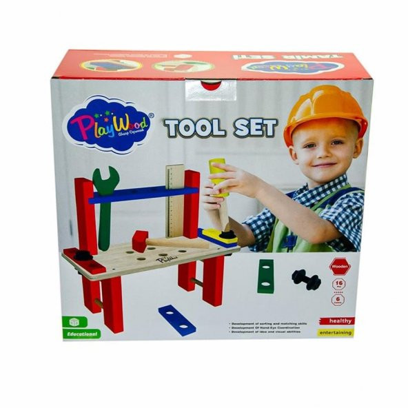 Play Wood Ahşap Tamir Seti ONY-397