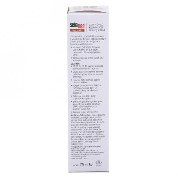 Sebamed Sun Care Multi Protect SPF 50 + 75 ml Güneş Kremi - 2