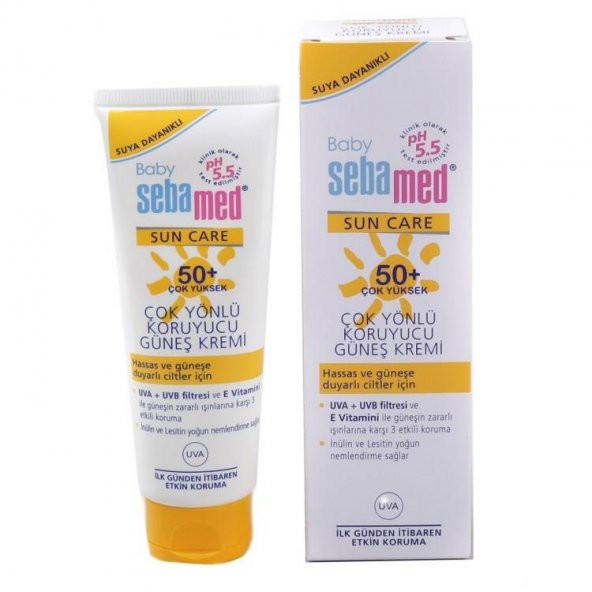 Sebamed Baby Sun SPF 50+ 75 ml Güneş Kremi - 3
