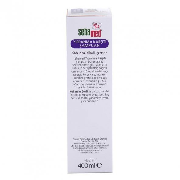 Sebamed Repair Kuru ve Yıpranmış Saçlar İçin Şampuan 400 ml - 2
