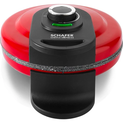 Schafer Waffle Express Waffle Makinesi-Kırmızı - 9