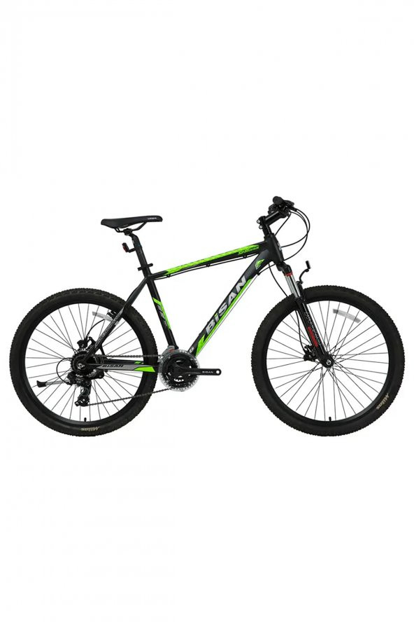 Bisan Mtx7050 V Brake 27.5 Jant Dağ Bisikleti-Siyah Yeşil