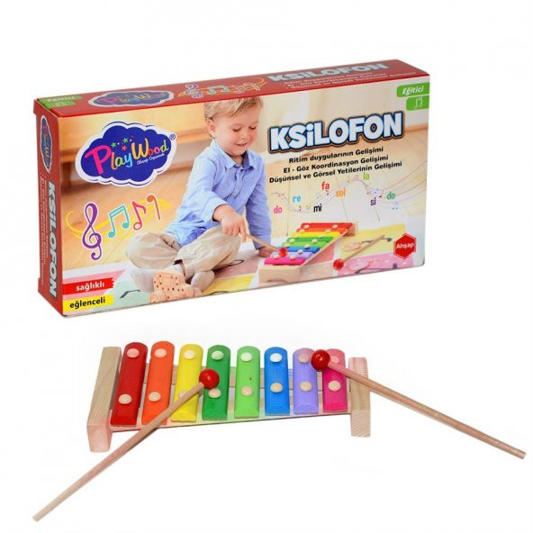 Playwood Ahşap Ksilofon ONY-308