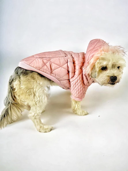 Pink Comfie Köpek Montu, Köpek Ceketi, Köpek Dış Giyim - 3