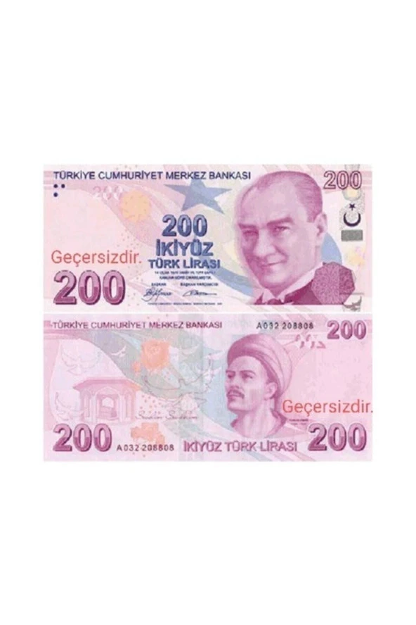 200 Tl Şaka Parası