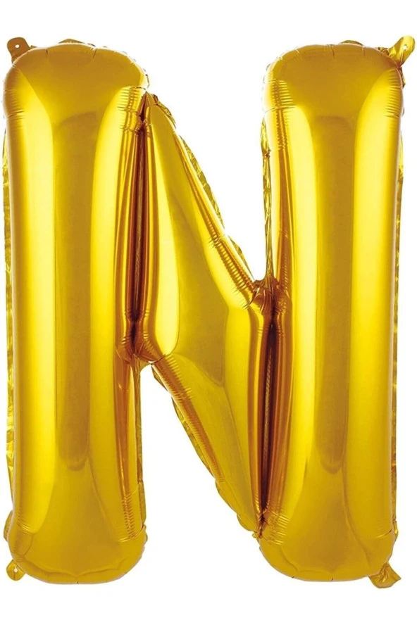 Harf Balon N Gold - 34 Inc / 84 Cm