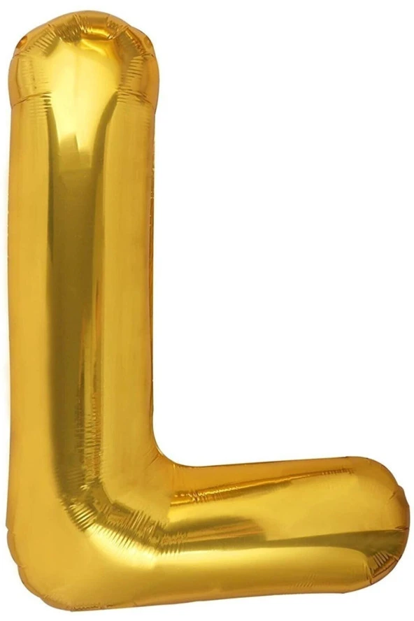 Harf Balon L Gold - 34 Inc / 84 Cm