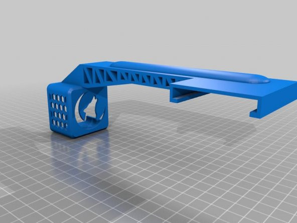 Ender-3 / Ender-3 Pro İçin Wyze Cam Portal Tutucu Plastik Aparat - 1