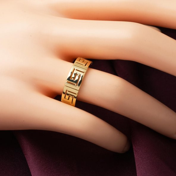Versage 14 Ayar Taşsız Altın Düğün Takı Seti - 6