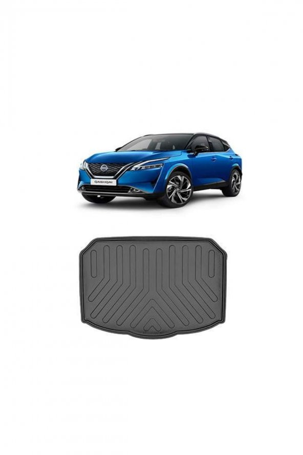 Rizline Nissan Qashqai 2022 Sonrası Alt 3d Bagaj Havuzu