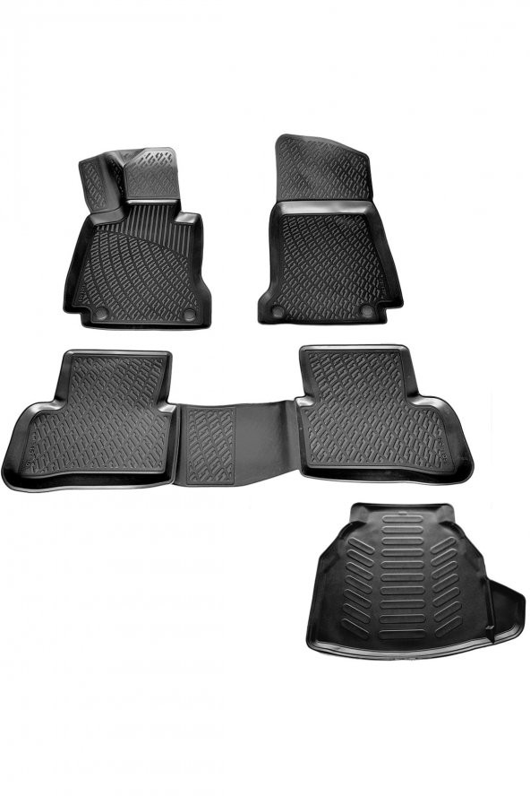 Rizline Mercedes C W205 3d Havuzlu Paspas+bagaj Havuzu (p.setli) 2015 Sonrası -dönmezotoaksesuar ürün görseli 1