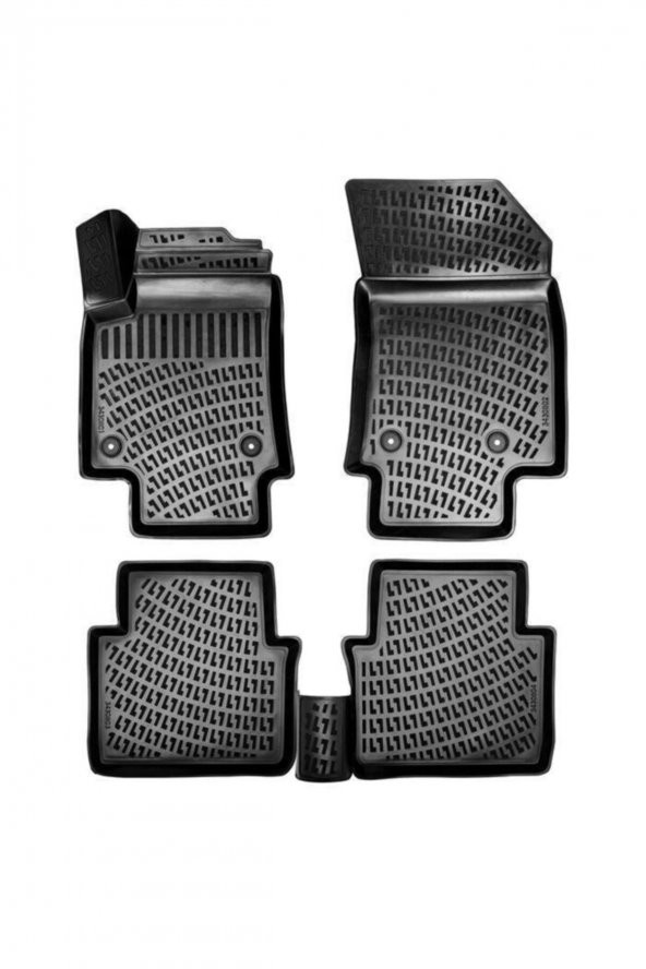 Rizline Mitsubishi Lancer 2001-2007 Uyumlu 3d Havuzlu Paspas ve Bagaj Havuzu ürün görseli 1