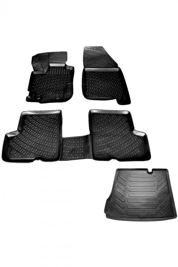 Rizline Dacia Duster 4x2 3d Havuzlu Paspas ve  3d Bagaj Havuzu 2018 Sonrası ürün görseli 1