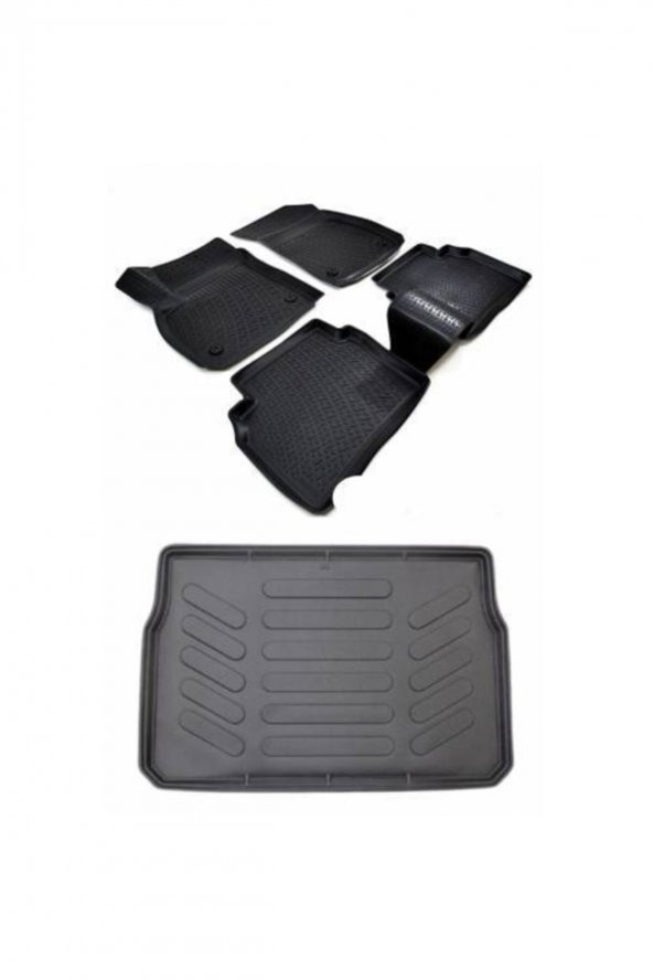 Rizline Honda Cr-v 2007-2012 3d Bagaj Havuzu+ 3d Havuzlu Paspas Seti