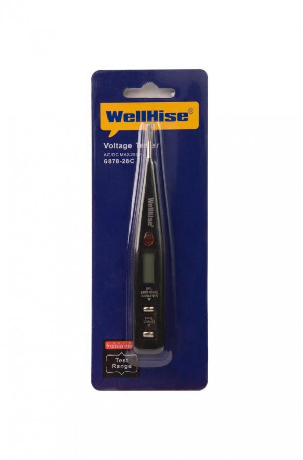 WellHise 6878-28C Kontrol Kalemi Voltaj Test Kalemi Faz Kalemi… - 2