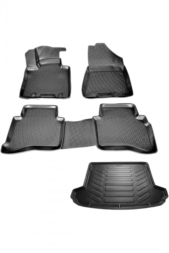 Rizline Kia Sportage 3d Havuzlu Paspas + 3d Bagaj Havuzu 2016-2020 Arası