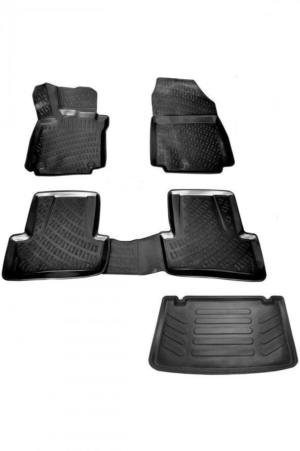 Rizline Clio 4 Hb 3d Havuzlu Paspas+bagaj Havuzu 2013-2020 Arası Marka Otosanalmarket ürün görseli 1