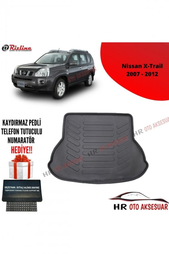 Rizline Hroto Nissan X-trail 2007-2012 3d Bagaj Havuzu