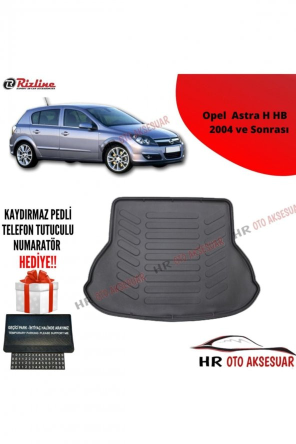 Rizline Hroto Opel Astra H Hb 2004 Sonrası 3d Bagaj Havuzu ürün görseli 1