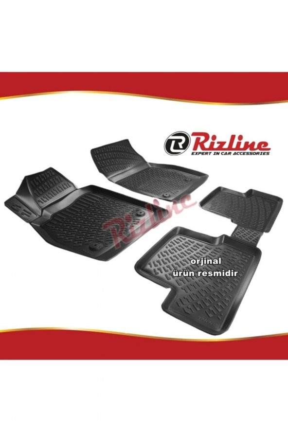 Rizline Opel Astra J 3d Paspas Havuzlu Siyah Hb 2010-2017 Arası 4 Prç ürün görseli 1