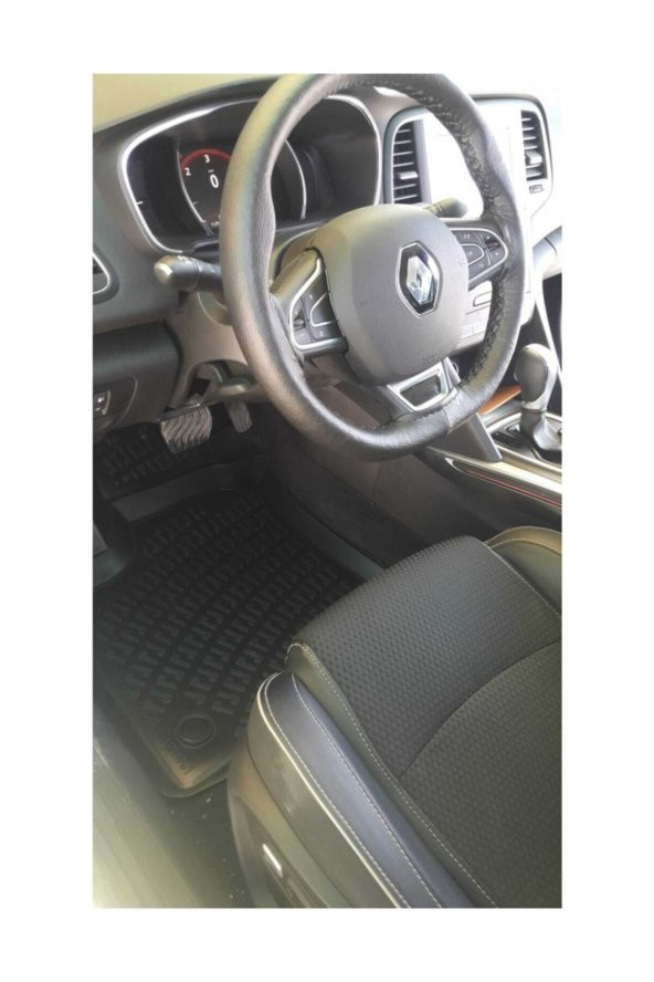 Rizline Renault Megane 4 2016 2017 2018 2019 2020 Araca Özel 3d Havuzlu Paspas ürün görseli 1