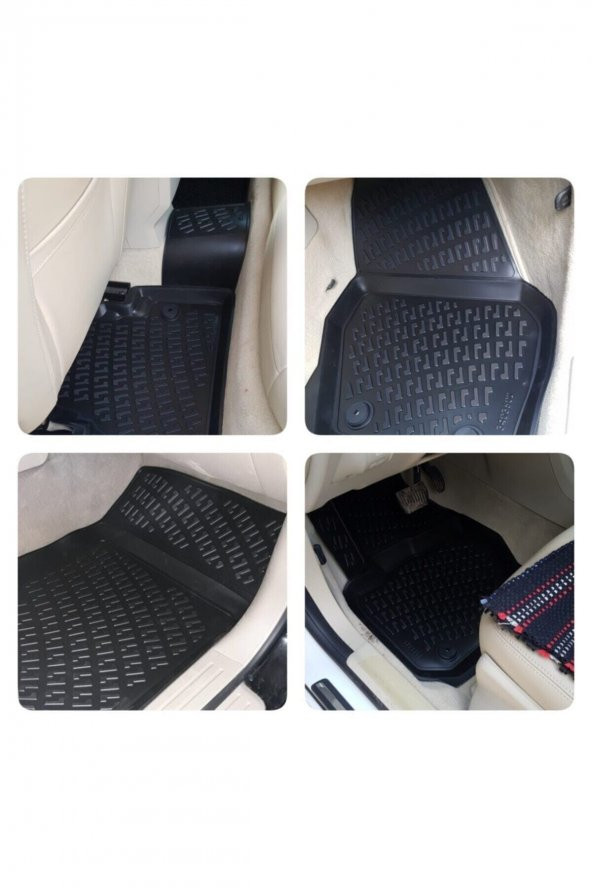 Rizline Citroen C3 Aircross 2018 Sonrası 3d Havuzlu Paspas ürün görseli 1