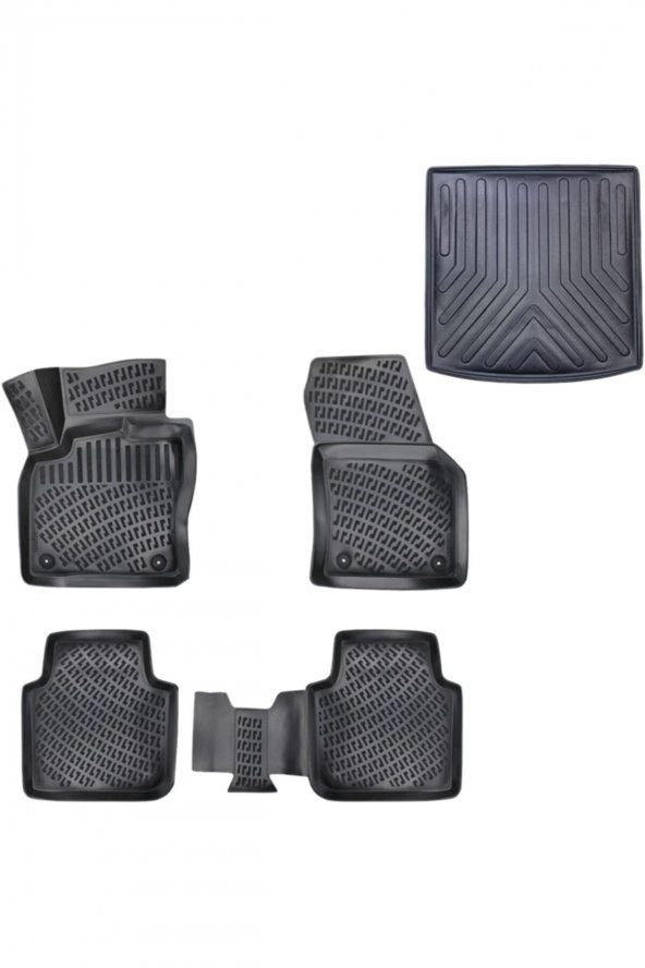 Rizline Tarraco (5 Koltuk) 3d Paspas Bagaj Havuzu 2018 Sonrası Marka-dönmezotoaksesuar ürün görseli 1